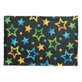 Housse D'oreillers Motif d'étoiles (Dos)