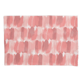 Housse D'oreillers Motif d'huile de pinceau rose