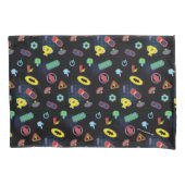 Housse D'oreillers Motif d'icône de véhicule Batwheel™ (devant)