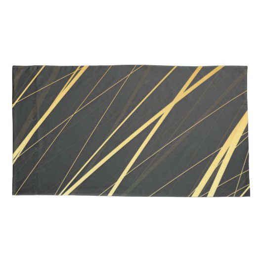 Housse D'oreillers Motif d'or 1 (Dos)