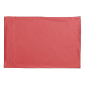 Housse D'oreillers MOTIF d'or rouge ORIENTAL - Pillowcase (Dos)