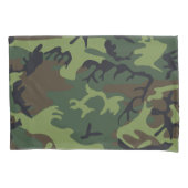 Housse D'oreillers Motif du Camouflage Vert, Motif militaire, Armée (devant)