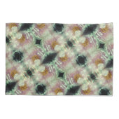 Housse D'oreillers Motif du centre de fleurs rose Peony (Dos)