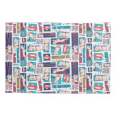 Housse D'oreillers Motif du panneau de dessin Krypto (Dos)