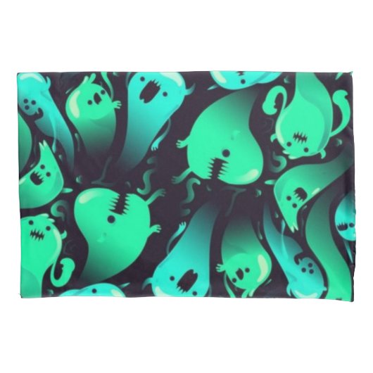 Housse D'oreillers Motif fantôme (devant)