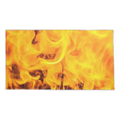 Housse D'oreillers Motif Feu Et Flames (Dos-gauche)