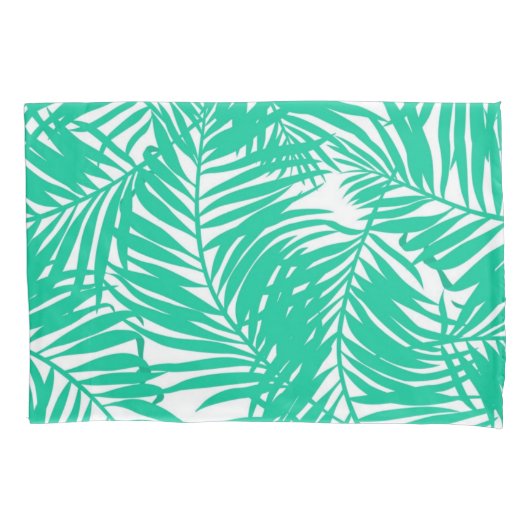 Housse D'oreillers motif feuille (devant)