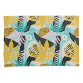 Housse D'oreillers Motif Feuille de la forêt tropicale tropicale (devant-Droit)