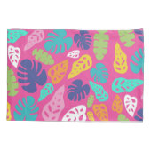 Housse D'oreillers Motif Feuille d'été de couleur vive (Dos-gauche)