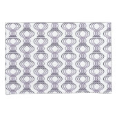 Housse D'oreillers Motif final violet brûlé (devant-Droit)