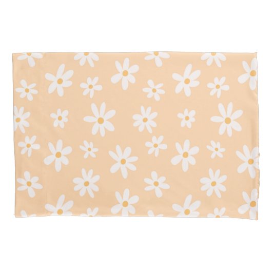 Housse D'oreillers Motif Fleur Cute Daisy (devant)