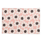 Housse D'oreillers Motif Fleur Rose Cute (Dos)