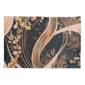Housse D'oreillers motif floral Abstrait, pois, vignes (Dos-gauche)