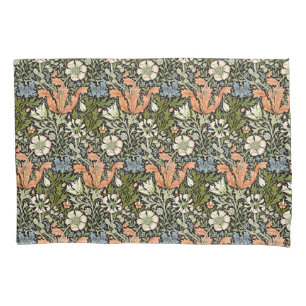 Housse D'oreillers Motif Floral Art Nouveau William Morris Compton