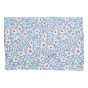 Housse D'oreillers Motif floral du bois