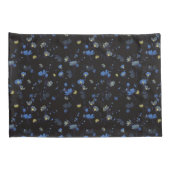 Housse D'oreillers Motif floral soufflé par vent (Dos-Droit)