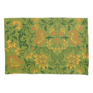 Housse D'oreillers Motif floral vibrant : fleurs jaunes et oranges