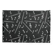 Housse D'oreillers Motif Flute Music Note (Dos-gauche)