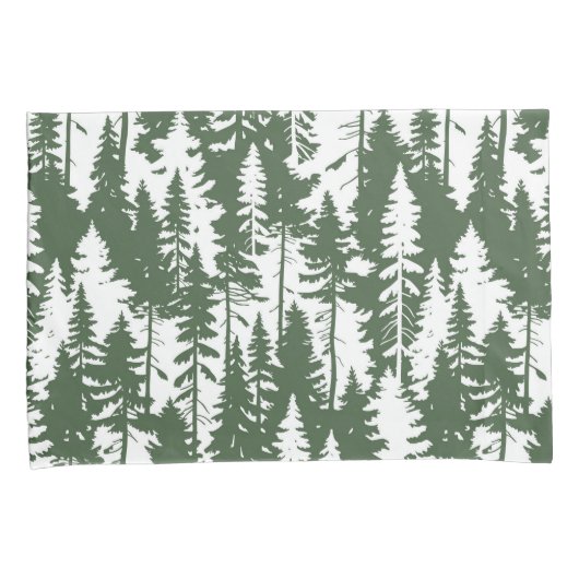 Housse D'oreillers Motif forestier (devant-Droit)