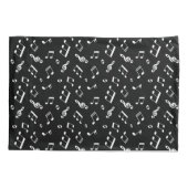 Housse D'oreillers Motif Fun Music Notes (Dos)