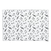 Housse D'oreillers Motif Fun Music Notes (devant)