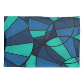 Housse D'oreillers motif géométrique Abstrait (Dos)