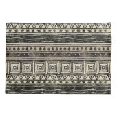 Housse D'oreillers Motif géométrique africain (Dos)