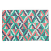 Housse D'oreillers Motif géométrique moderne de la moitié du siècle (devant-Droit)