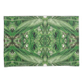 Housse D'oreillers Motif Greens et Raindrops (devant-Droit)