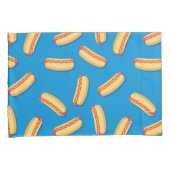 Housse D'oreillers Motif Hotdogs de restauration rapide (devant-Droit)