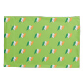 Housse D'oreillers Motif irlandais de drapeau (Dos-gauche)