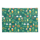 Housse D'oreillers Motif irlandais mignon d'icône (Dos-Droit)