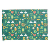 Housse D'oreillers Motif irlandais mignon d'icône (devant-Droit)