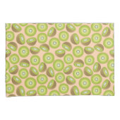 Housse D'oreillers Motif Kiwi coupé (devant-Droit)