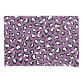 Housse D'oreillers Motif léopard, Spots léopards, Leopard pourpre (devant)