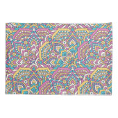 Housse D'oreillers Motif Mandala (Dos-gauche)