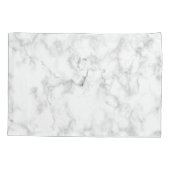 Housse D'oreillers Motif Marbre blanc en pierre (Dos)