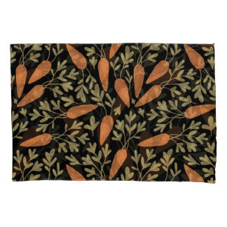 Housse D'oreillers Motif mignon à main de carottes