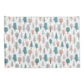 Housse D'oreillers Motif mignon de forêt de griffonnage (Dos-Droit)