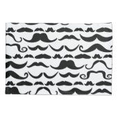 Housse D'oreillers Motif Moustache (Dos)