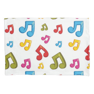 Housse D'oreillers Motif musical