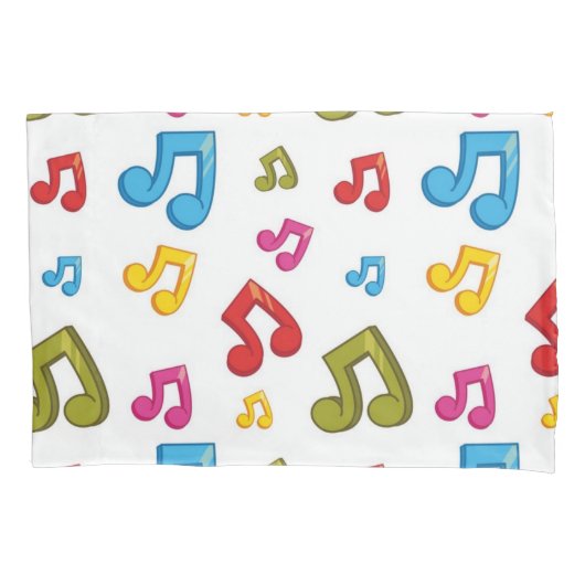 Housse D'oreillers Motif musical (devant)