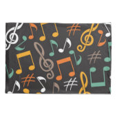 Housse D'oreillers Motif musical (Dos)