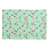 Housse D'oreillers Motif musical (Dos)