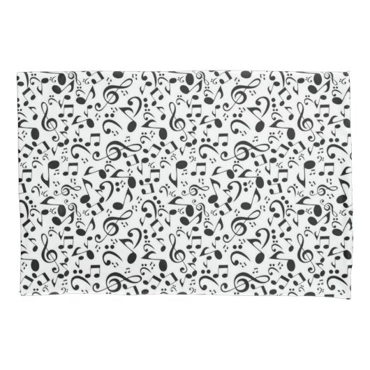 Housse D'oreillers Motif musical (devant)