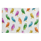 Housse D'oreillers Motif Owl Owls (Dos)