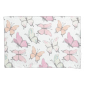 Housse D'oreillers Motif papillon (devant)