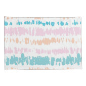 Housse D'oreillers Motif Pastel Batik (Dos-Droit)