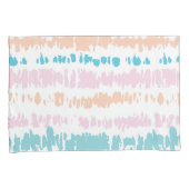 Housse D'oreillers Motif Pastel Batik (devant-Droit)