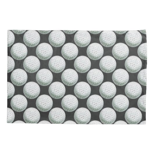 Housse D'oreillers Motif peint de boule de golf (Dos)